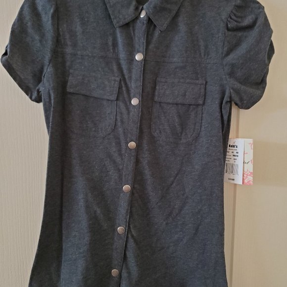 Derek Heart, dark Gray, size Small - Picture 1 of 2